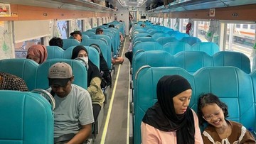 Ilustrasi kereta ekonomi Foto: dok. PT KAI