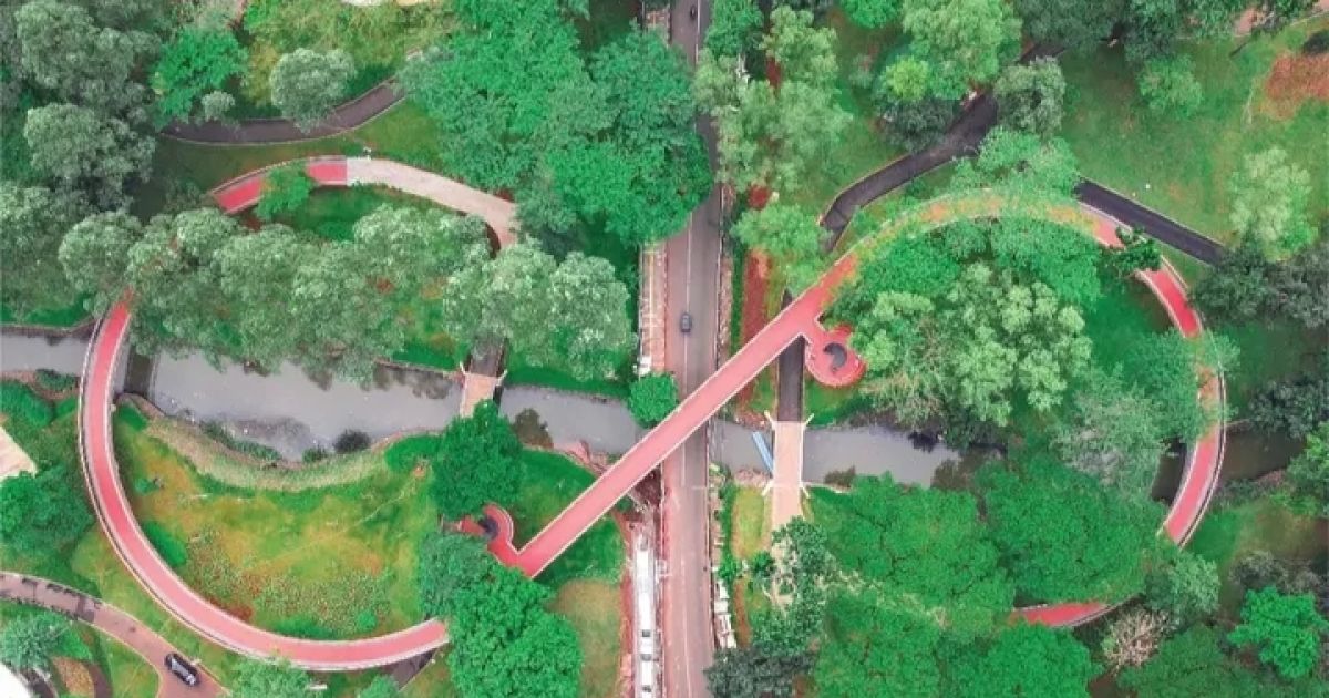 Rekomendasi spot Ngabuburit yang ada di Ibu Kota Jakarta (Foto: Tebet Eco Park/Instagram)