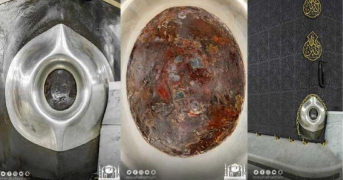 Mengungkap Misteri Hajar Aswad, Antara Mukjizat dan Sains Geologi (Foto: reasahalharmain)