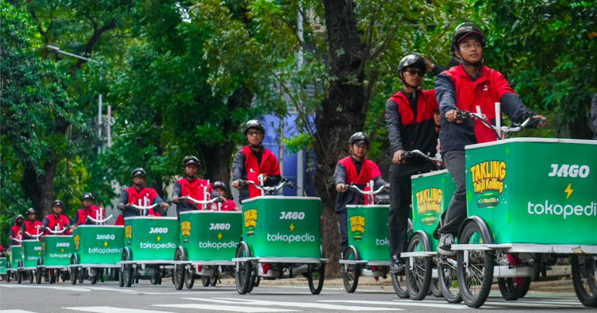 Jago Coffee dan Tokopedia gelar Konvoi Takjil Keliling di Jakarta. Bagikan 14.000 kopi, 22.000 takjil, dan donasi untuk Sumatra selama Ramadan 2026. (Foto: ist)
