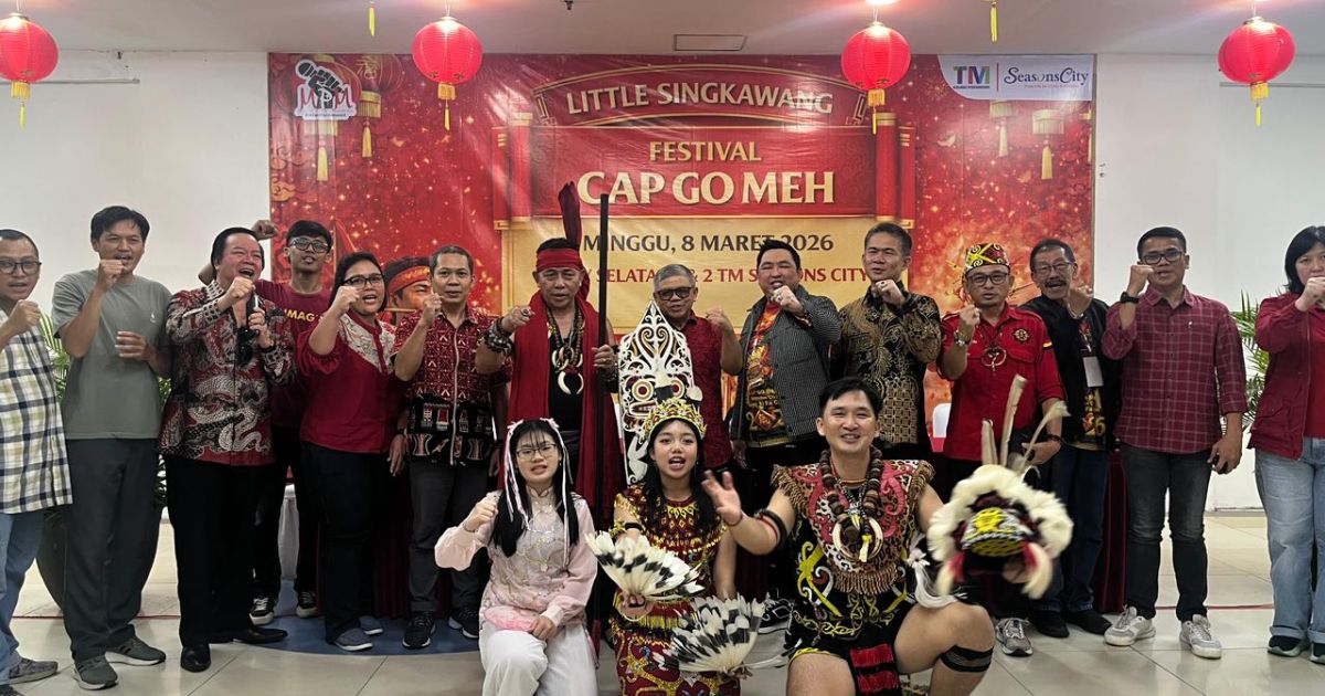 Cap Go Meh 'Little Singkawang' Suguhkan Atraksi Tatung Ekstrem di TM Seasons City Jakarta