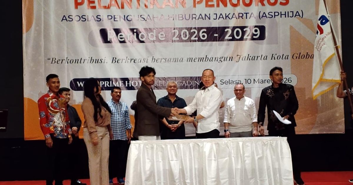 Pengurus ASPIJA 2026-2029 resmi dilantik. Ketua Umum Kukuh Prabowo berkomitmen mendukung Jakarta jadi destinasi global dan memperjuangkan kebijakan pro-usaha. (Foto: ist)