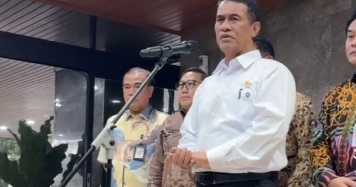 Di tengah eskalasi konflik geopolitik yang memanas di Iran, Pemerintah Indonesia bergerak cepat mengamankan pasokan pangan domestik (Foto: 
Menteri Pertanian sekaligus Kepala Badan Pangan Nasional (Bapanas), Andi Amran Sulaiman)