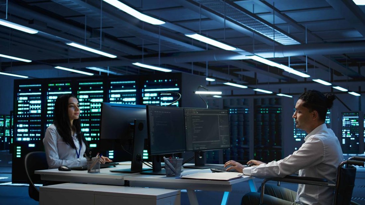 Foto: Ilustrasi Data Center. (Dok. Freepik)