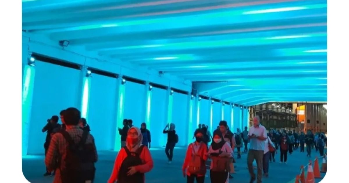 Ini 7 Spot Paling Instagramable di Jakarta yang Wajib Masuk List Weekend-mu (Foto: Terowongan Jalan Kendal/Kompas)