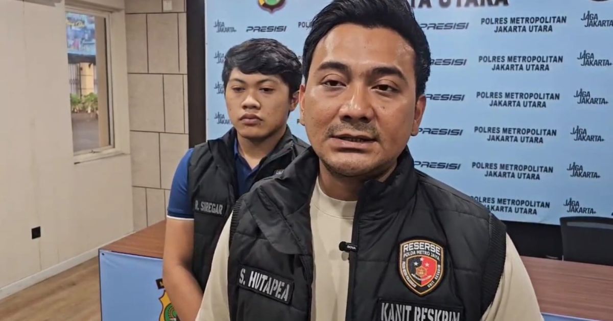 Kanit Reskrim Polsek Metro Penjaringan AKP Sampson Sosa Hutapea. Polisi menangkap pelaku pemalakan terhadap sopir di Jalan Jembatan Tiga Raya, Penjaringan, Jakarta Utara. [Foto: Jakarta Hype]