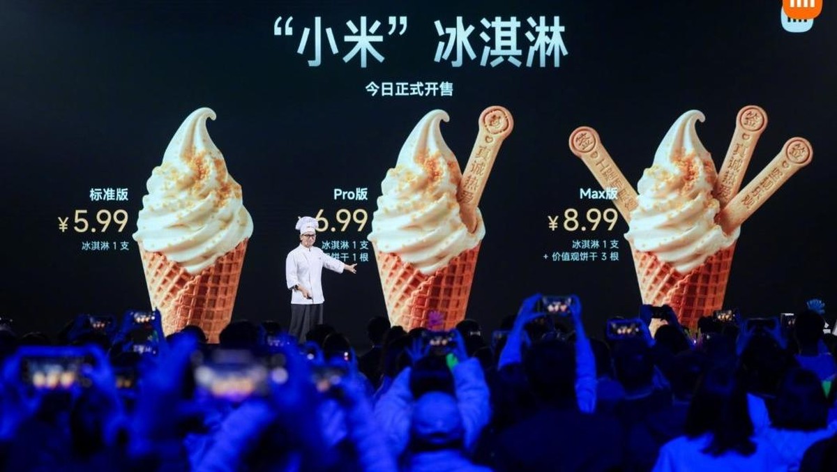 Foto: Xiaomi Ice Cream. (Dok. Xiaomi via Detikcom)