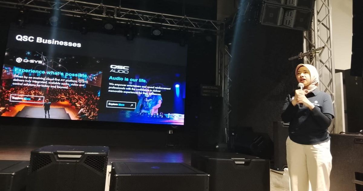 CSA Indonesia resmi meluncurkan Q-SYS Experience Center di Melodia Pondok Indah. [Foto: ist]