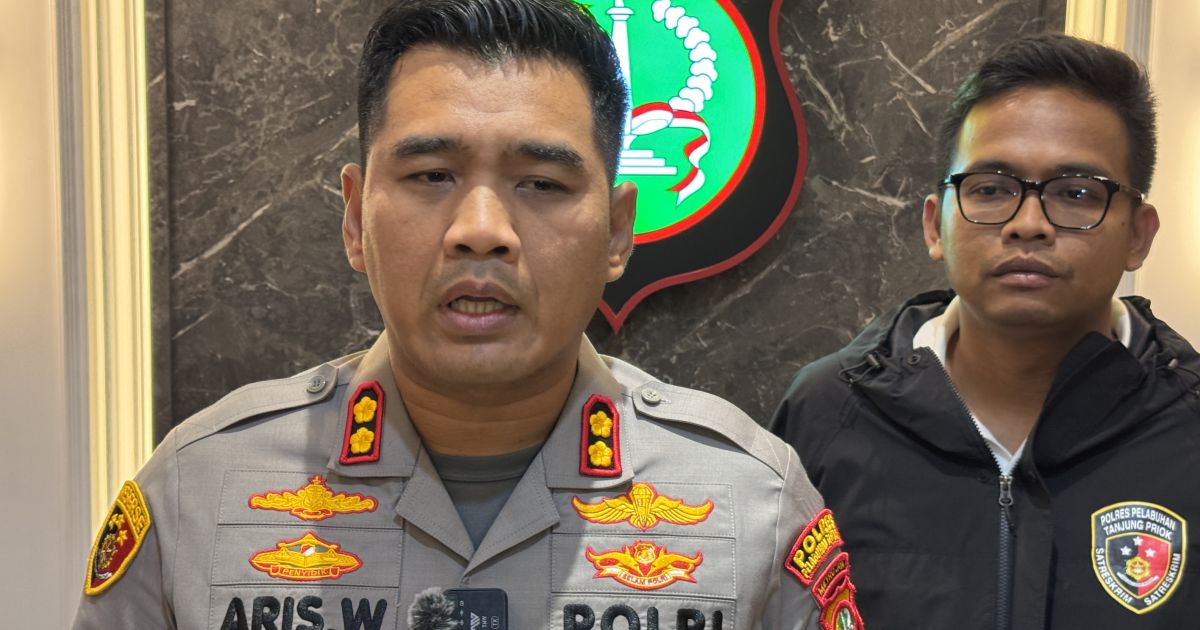 Kapolres Pelabuhan Tanjung Priok AKBP Aris Wibowo, Selasa (21/4/2026). [Foto: Jakarta Hype]