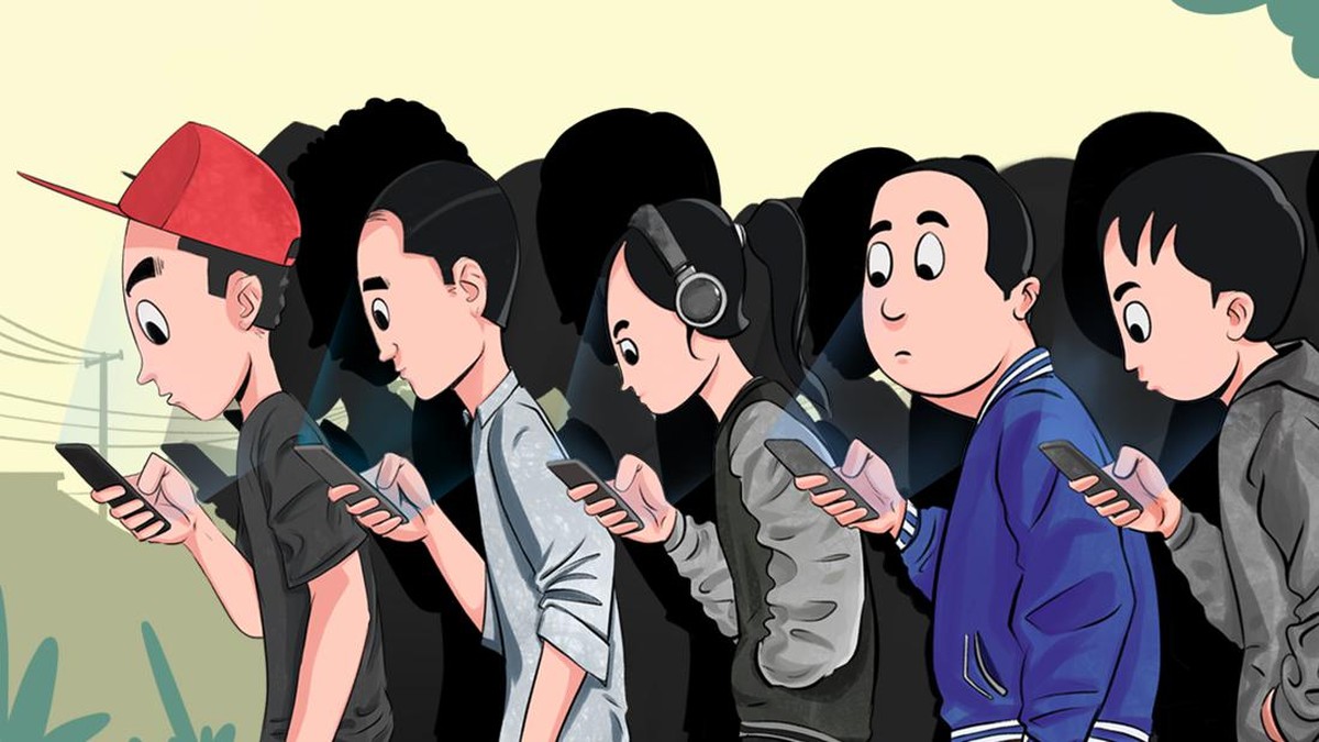 Foto: Infografis/ Kecanduan Hp/ Edward Ricardo