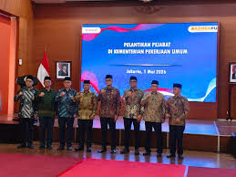 Kementerian PUPR Lakukan Penyegaran Jabatan: Tujuh Pejabat Eselon I Dilantik untuk Percepatan Program Strategis