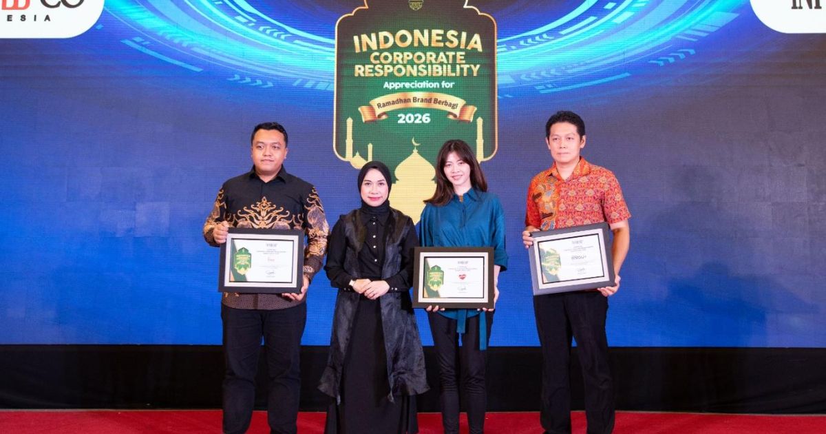 INFOBRAND.ID sukses gelar Ramadhan Brand Berbagi 2026, salurkan 6.082 produk sebagai wujud nyata CSR dan penguatan reputasi brand melalui aksi sosial berkelanjutan. [Foto: ist]
