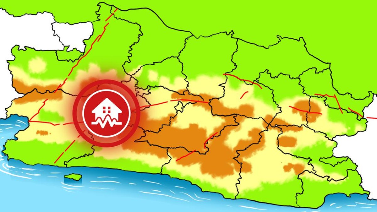 Pusat Survei Geologi Ungkap Sesar Aktif di Jawa Barat, Ancam Infrastruktur Strategis