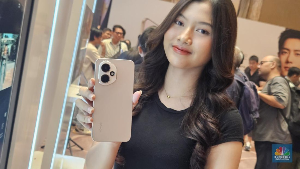 Foto: Honor 400 Series Rilis. (CNBC Indonesia/Intan Rakhmayanti Dewi)