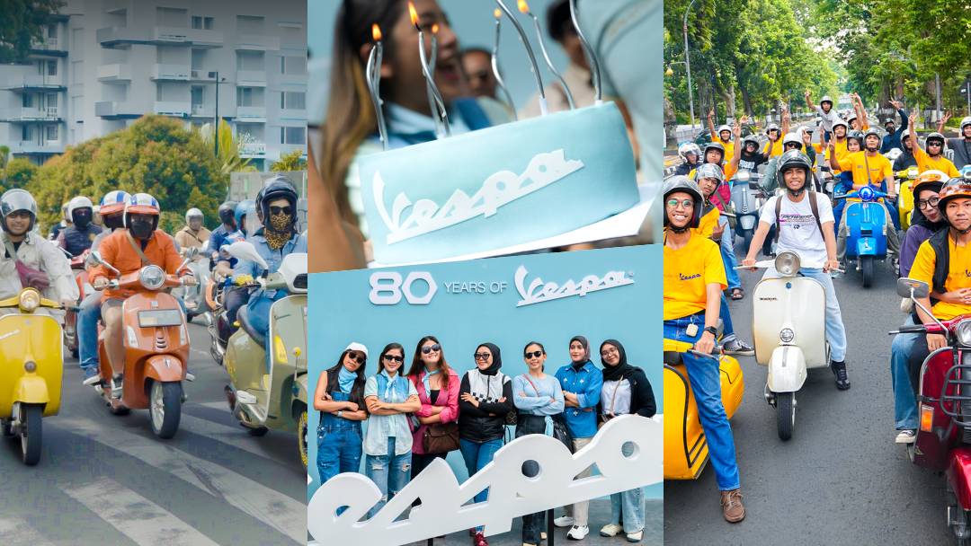 Euforia Global Vespa Rayakan 80 Tahun Eksistensi: Gen V Indonesia Jadi Jantung Perayaan
