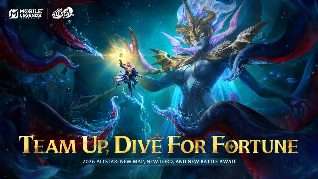 Moonton Luncurkan Event Kolosal Mobile Legends Allstar 2026 Bertema Eksplorasi Bawah Laut dengan Hadiah Fantastis