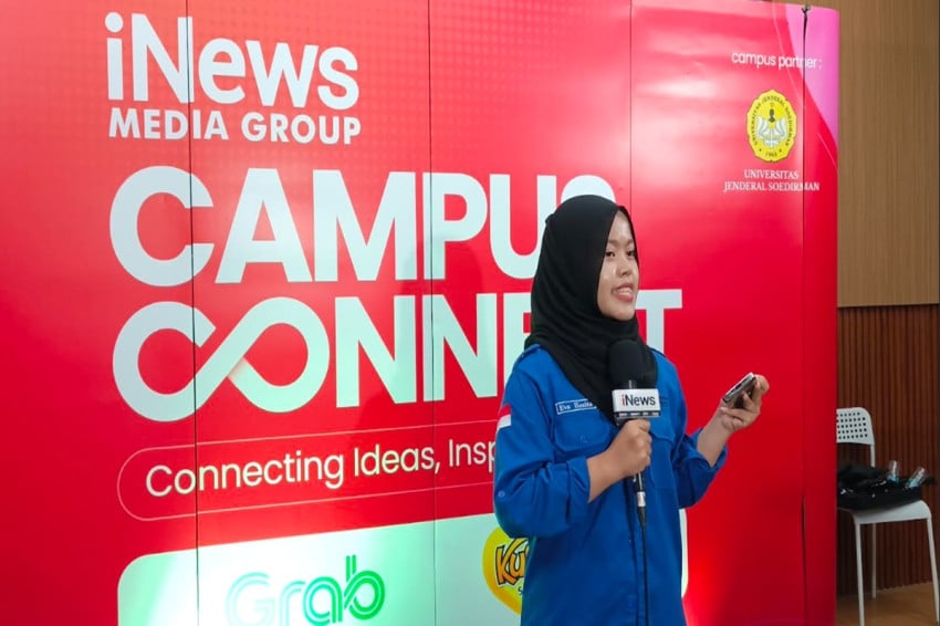 Daya Tarik Booth iReporter iNews Media Group di Unsoed Melonjak, Bukti Minat Tinggi Mahasiswa pada Jurnalistik Digital