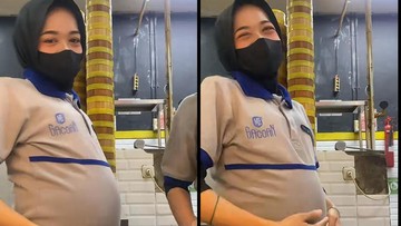 Foto: Akun TikTok @siti.zahro771 atas izin yang bersangkutan.