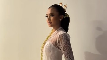 Momen Sakral Pernikahan Aksa Uyun dan Yosika Ayumi, Pesona Kebaya Pengantin Adat Jawa Jadi Sorotan