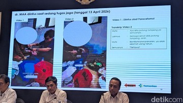 Konferensi pers kematian dokter internship. Foto: Nafilah Sri Sagita K/detikHealth