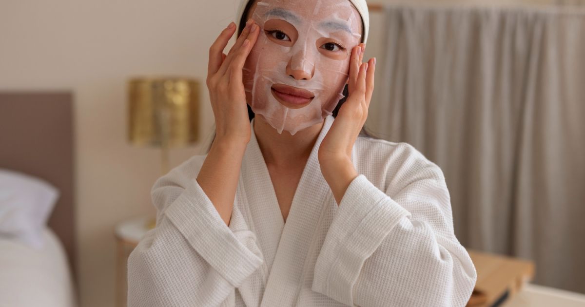 Ilustrasi masker wajah untuk merawat kulit wajah secara efektif [Foto:Magnific]
