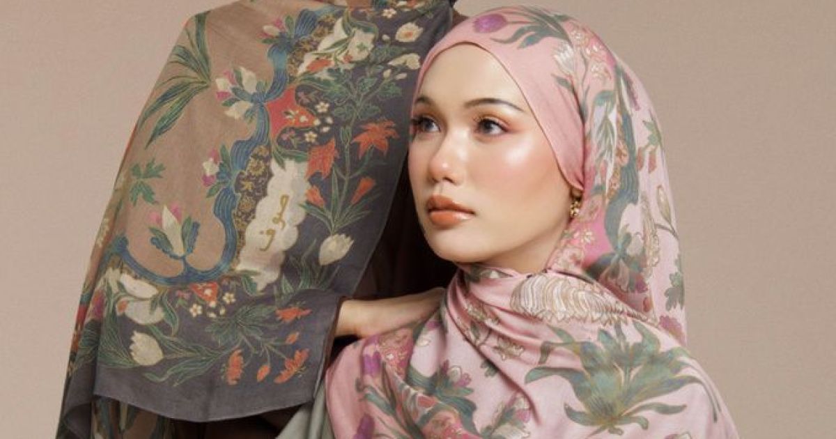 Anti Tembem, 5 Inspirasi Model Hijab Ini Cocok untuk Wajah Bulat