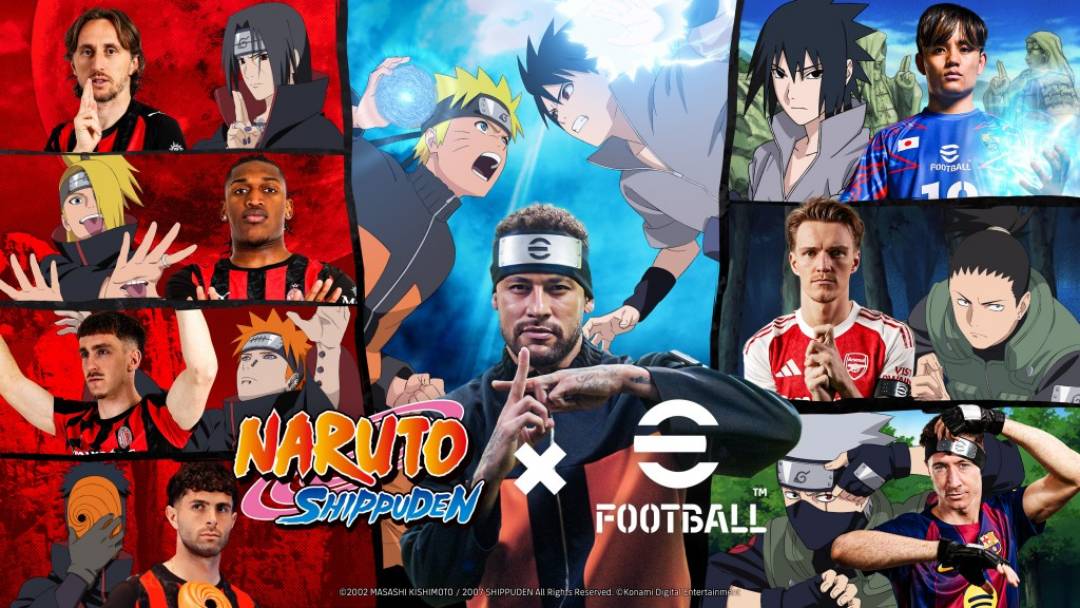 eFootball Gemparkan Dunia Maya: Integrasi Jurus Ninja Naruto Shippuden Guncang Sensasi Permainan Sepak Bola