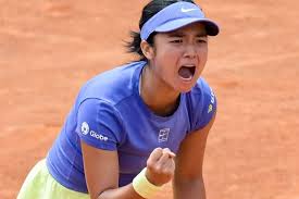 Kemenangan atas petenis asal Tiongkok, Wang Xinyu membawa Eala ke babak ketiga Wang Xinyu dari Tiongkok. (foto: instagram @wta)