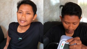 Pemuda idap gagal ginjal di usia muda. (Foto: IG @edipaeji dengan izin yang bersangkutan)