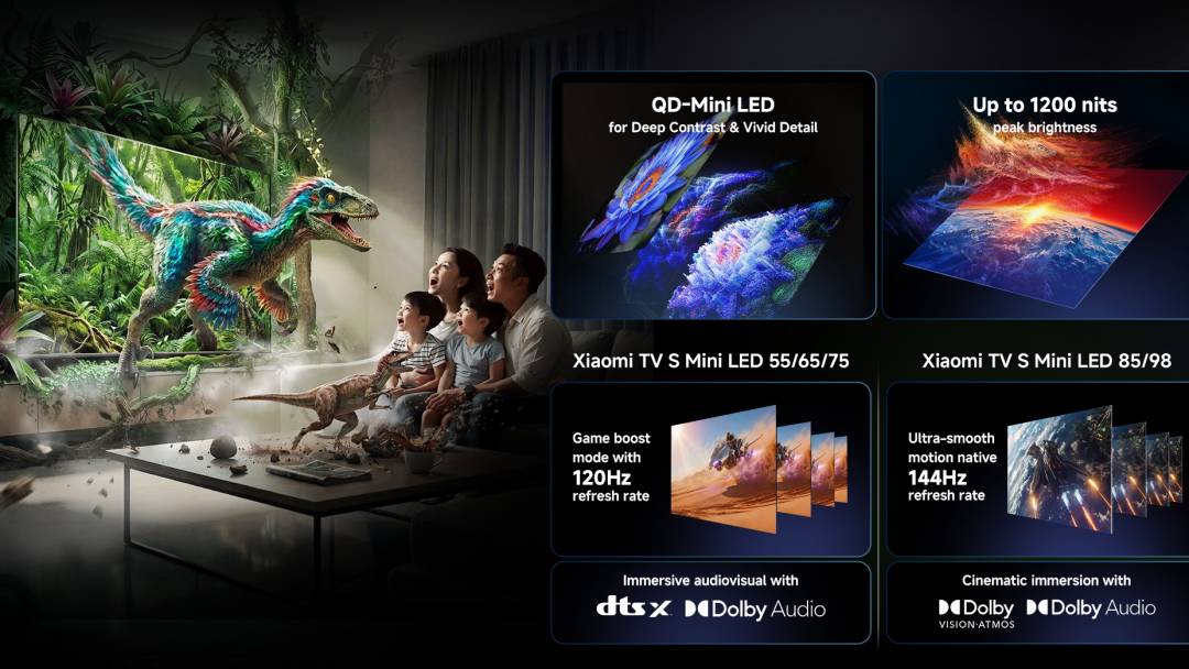 Xiaomi Luncurkan TV S Mini LED 2026 di Indonesia, Mengusung Teknologi Visual Revolusioner