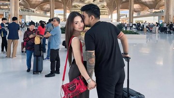Nathelie Holscher dengan kekasih barunya. Foto: dok Instagram nathalieholscher