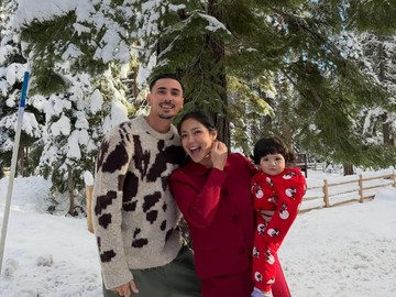 Jessica Iskandar-Vincent Verhaag Soal Hagia Jadi Pelepas Stres Netizen. (Foto: Instagram)