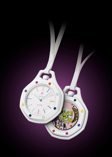 Jam saku Royal Pop kolaborasi Swatch dan Audemars Piguet. (Foto: Dok. Swatch)