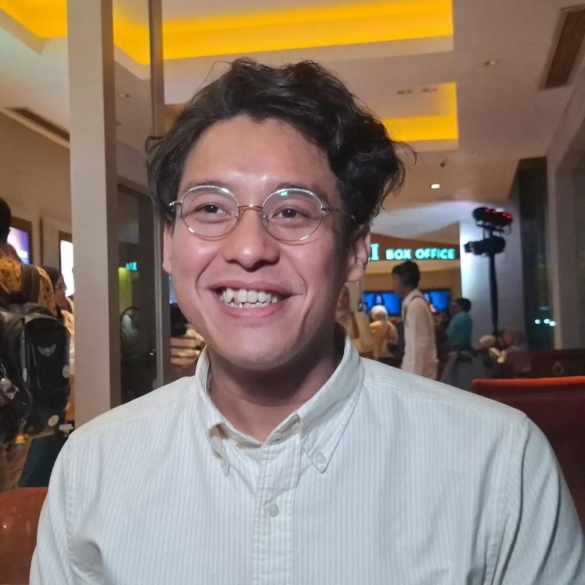 Ardhito Pramono cerita soal film terbaru yang dia bintangi, Gudang Merica. Foto: Muhammad Ahsan Nurrijal/detikcom