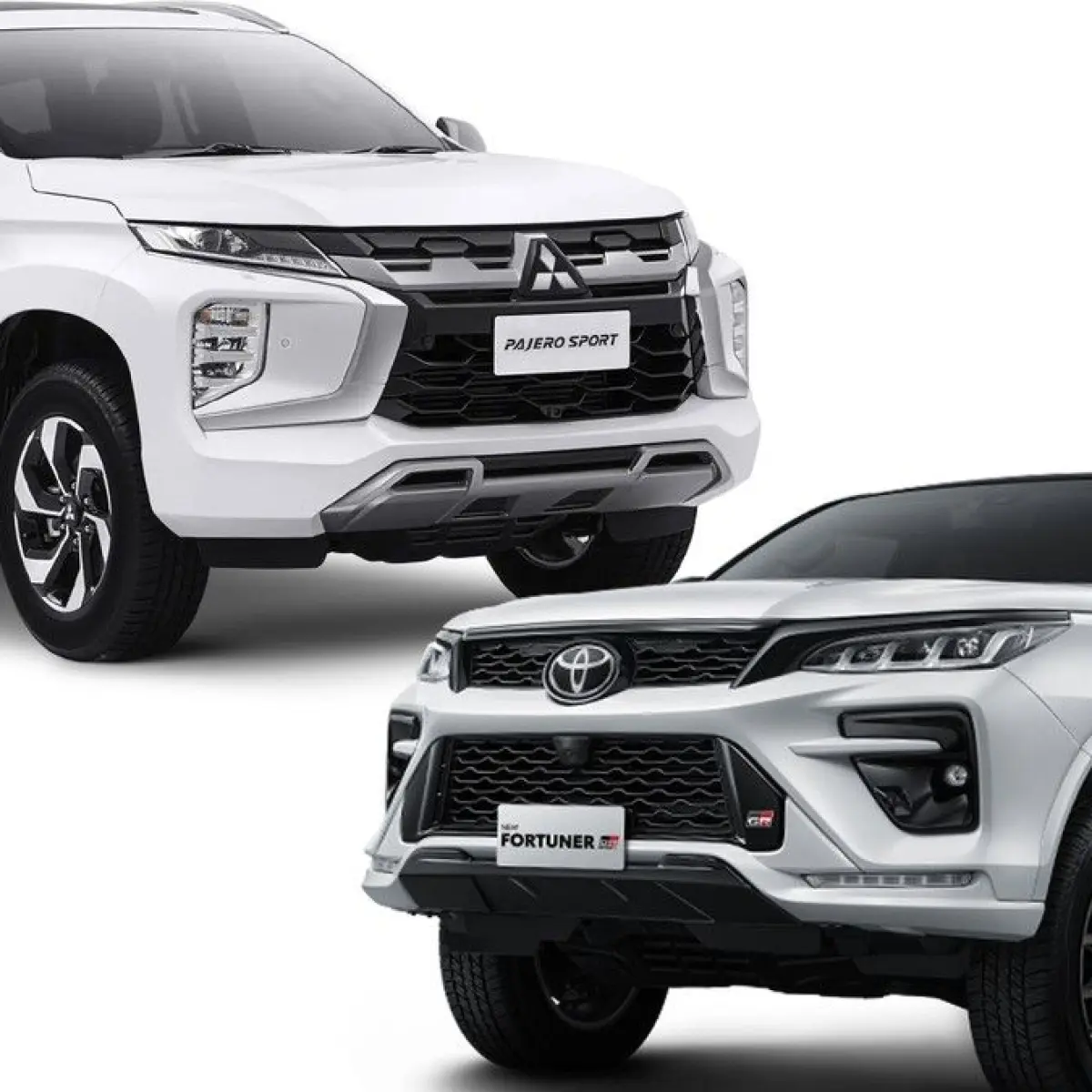 Fortuner-Pajero Sport. Foto: Ilustrasi: Tim detikOto