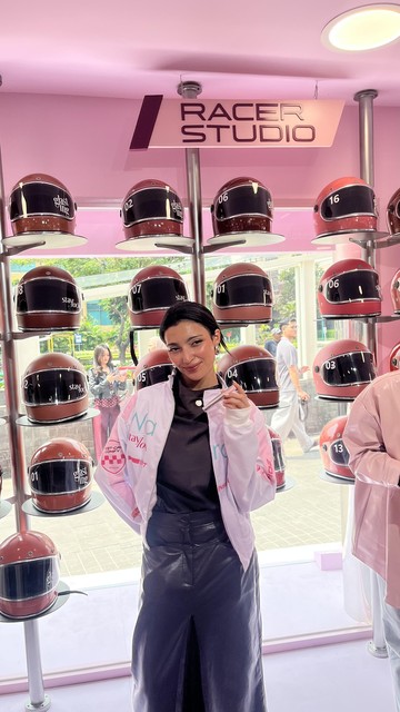 Amna Al Qubaisi datang ke Jakarta sebagai brand ambassador Wardah. Foto: Dok. Gresnia/Wolipop.