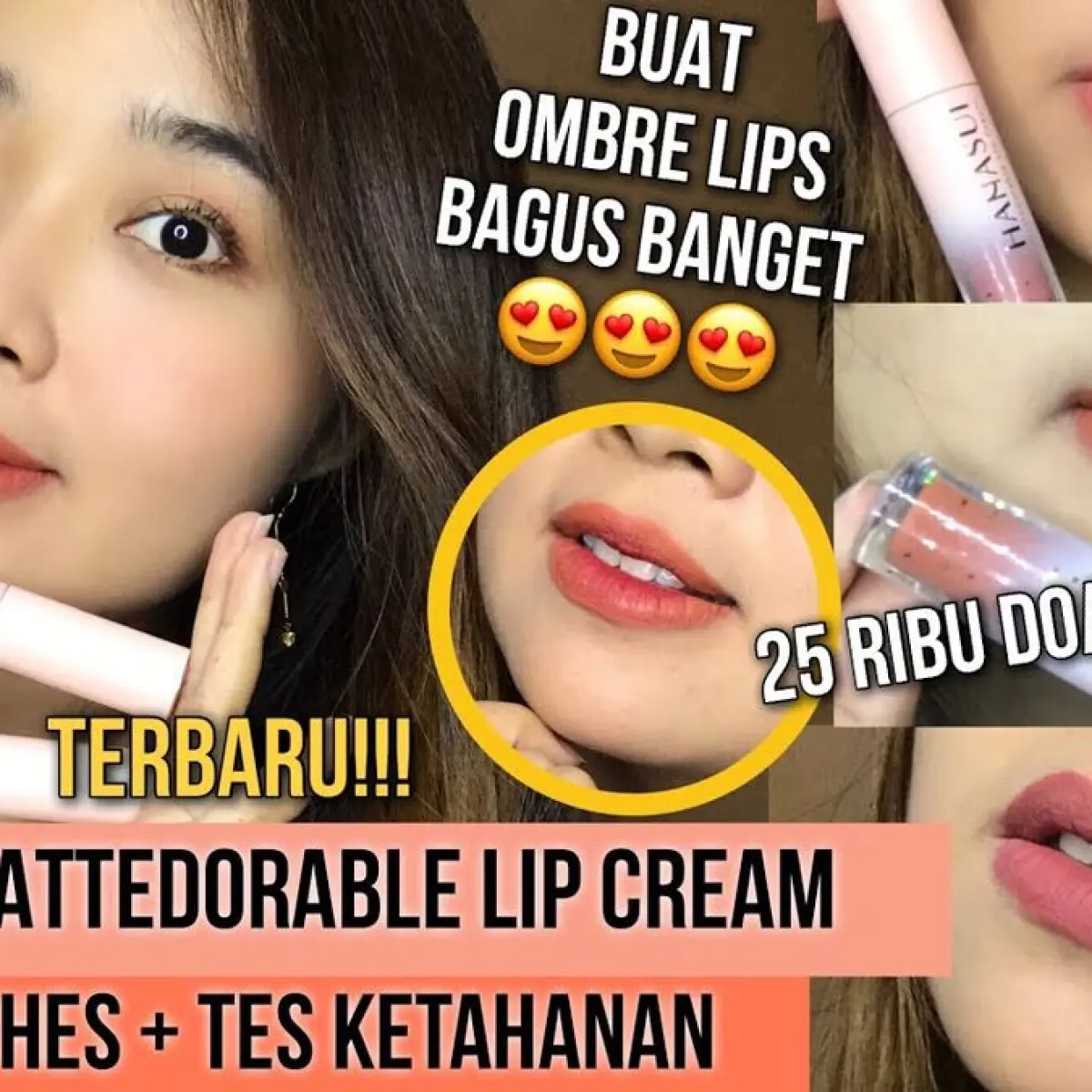 pilihan lipstik hanasui untuk bibir gelap (Foto: Radarpekalongan)