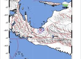 Badan Meteorologi, Klimatologi, dan Geofisika (BMKG) melaporkan gempa bumi tektonik berkekuatan magnitudo 3,6. Mengguncang wilayah Nabire, Minggu 17 Mei 2026 pukul 16.23 WIT. (Foto: BMKG)