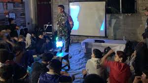 Pembubaran kegiatan nonton bareng film dokumenter Pesta Babi di Gedung Unit Kegiatan Mahasiswa Universitas Khairun di Ternate, Maluku Utara, 12 Mei 2026. Dokumentasi Mapala KAFRAPALA Unkhair Ternate