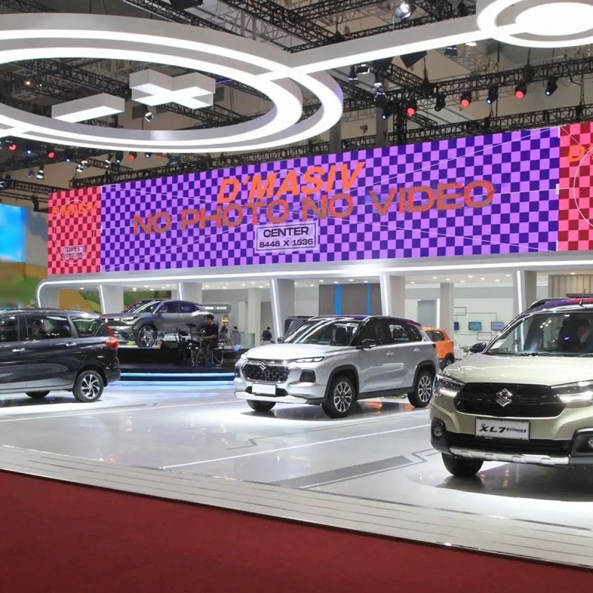 Ilustrasi booth Suzuki di GIIAS 2024(Dok. SIS)
