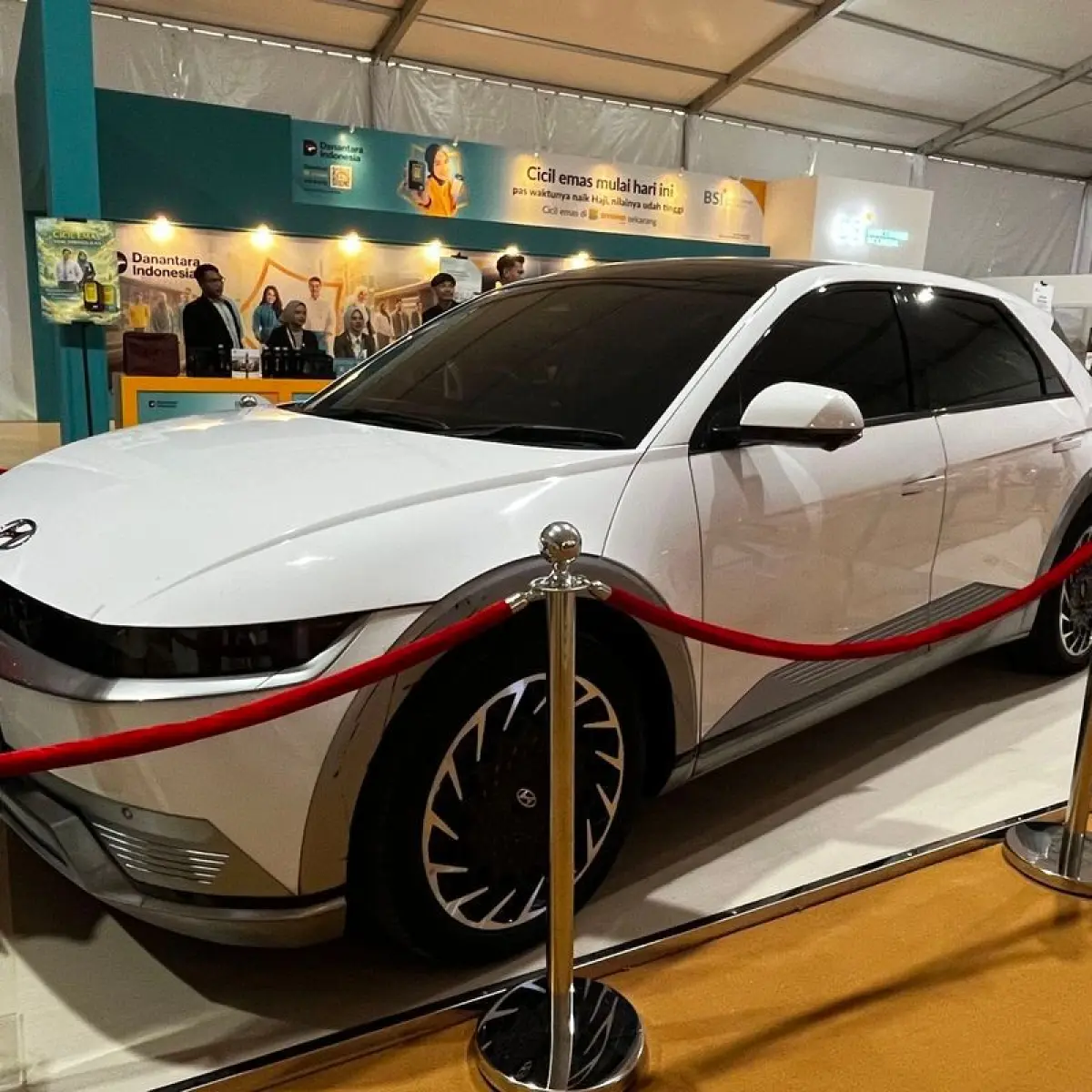 Hyundai Ioniq 5 di lelang BPA Fair 2026(KOMPAS.com/Gilang)