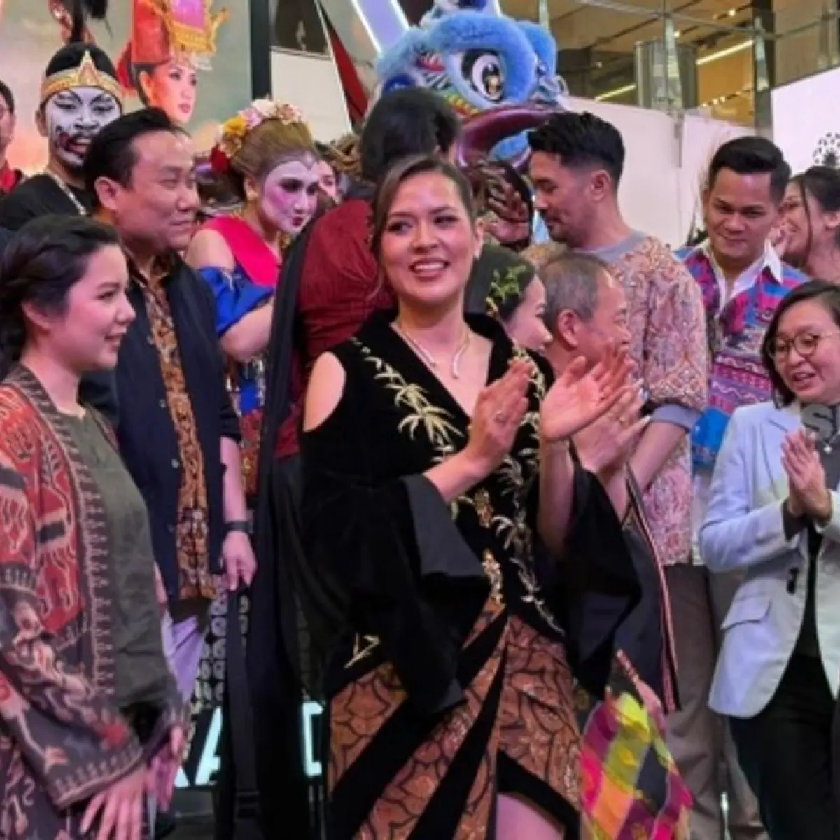 Raisa dalam jumpa pers Pagelaran Sabang Merauke 2026 di kawasan MH. Thamrin, Jakarta Pusat pada Rabu, 20 Mei 2026. [Suara.com/Tiara Rosana]