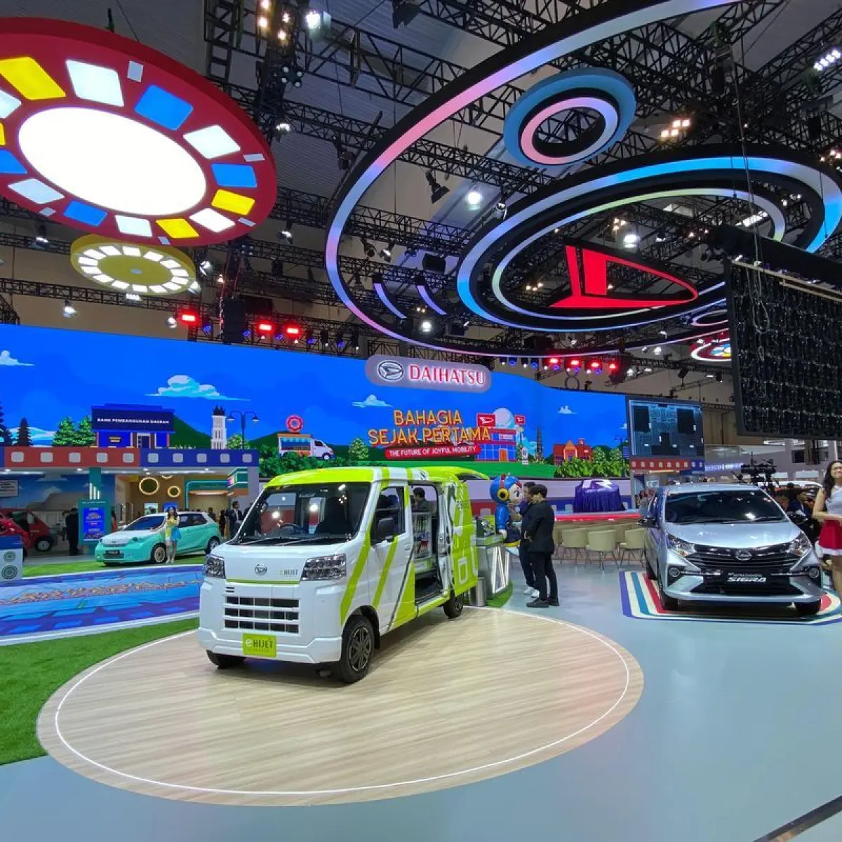 Booth Daihatsu GIIAS 2025(Kompas.com/nanda)