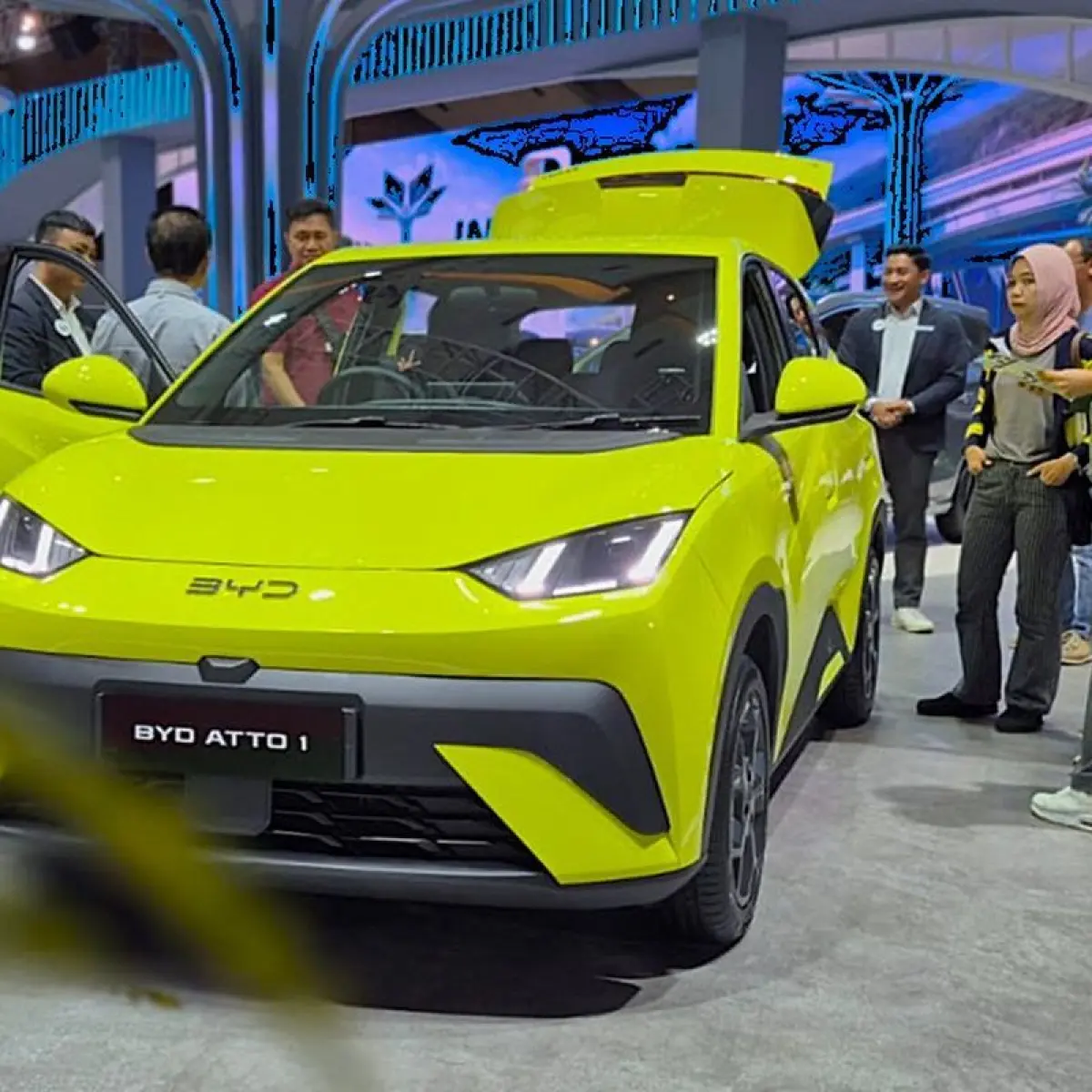 BYD Atto 1 IIMS 2026(KOMPAS.com/STANLY RAVEL)