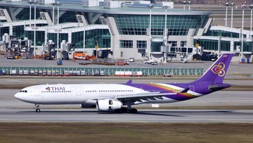 Maskapai Thai Airways. (flickr/byeangel)