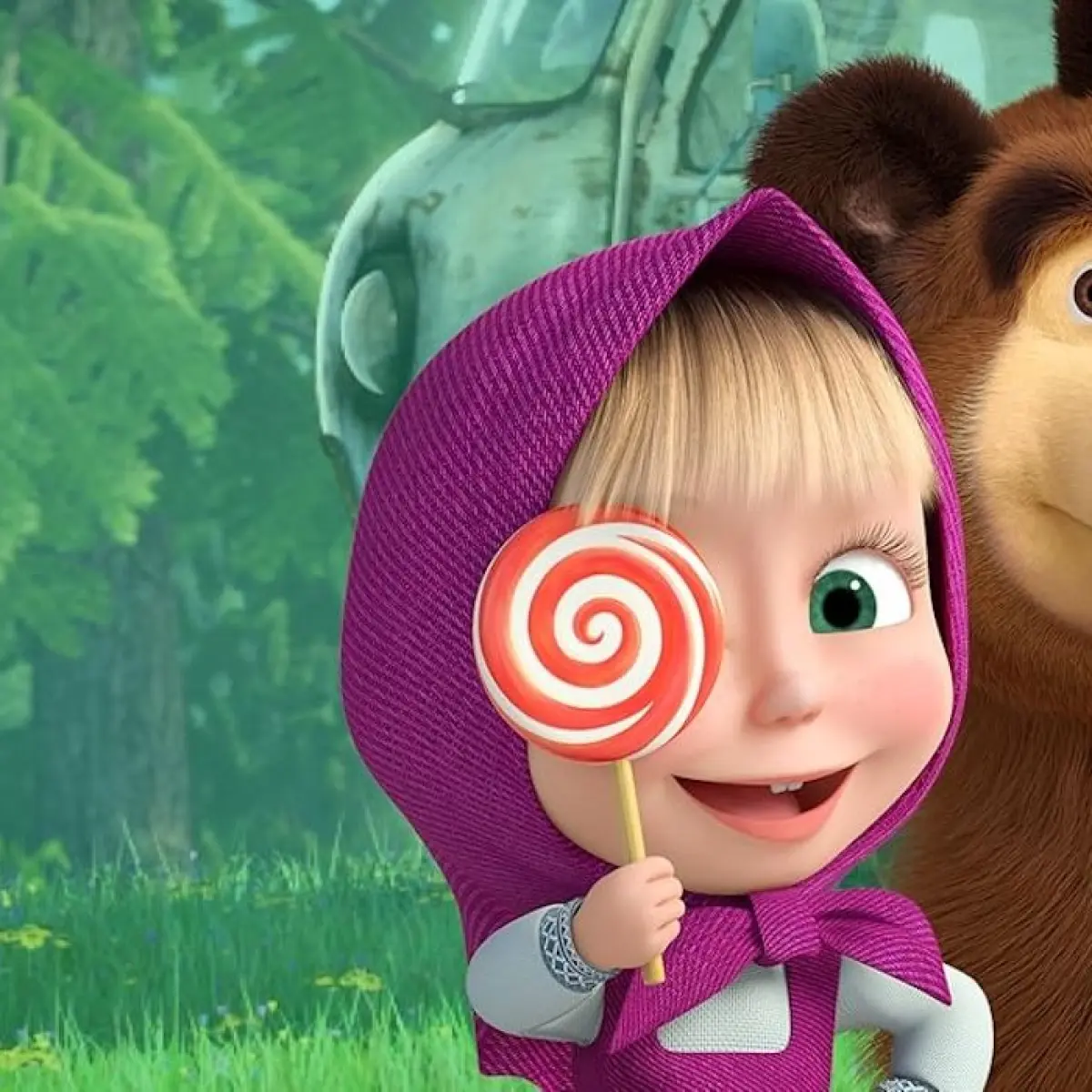 Pengamat politik Rusia Vadim Popov menyerukan pembatasan Masha and the Bear.(Dok. Prime Vidio)