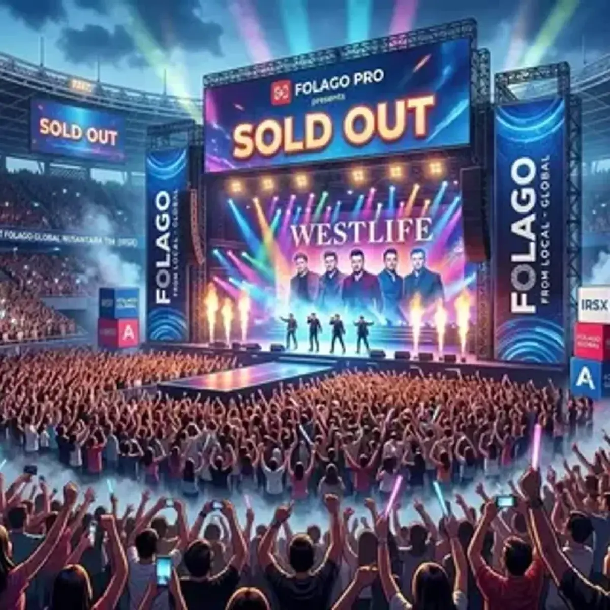 Tiket Konser Spesial Ulang Tahun Westlife di GBK Ludes Terjual dalam Hitungan Jam, Bukti Antusiasme Tinggi Penggemar