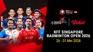 15 Wakil Merah Putih Siap Berjuang di KFF Singapore Badminton Open 2026, Tonton Eksklusif di Vidio