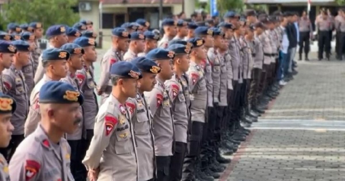 Polisi Siagakan 584 Personel untuk Amankan Dua Demo di Jakarta Pusat (Foto: Personel Polisi/MetroTV)