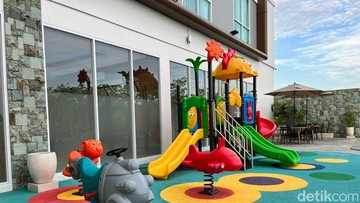 Spot anak-anak di Hotel Grand Maya by Artotel di Banjarbaru, Kalsel (Femi Diah/detikcom)
